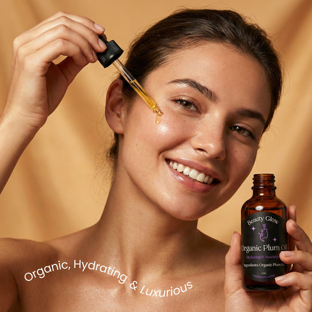 Organic Plum Beauty Face Oil