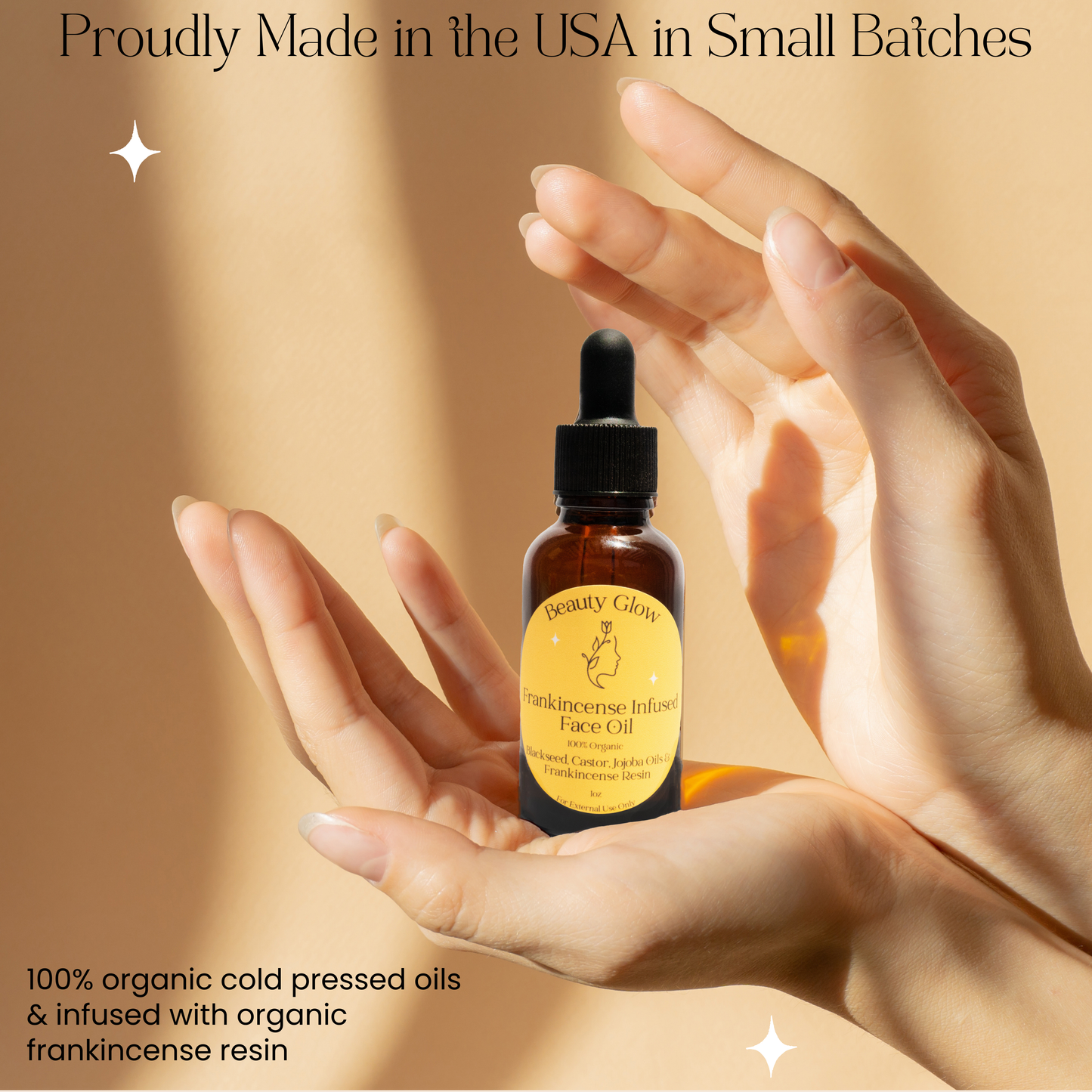 Organic Frankincense Resin Face Oil