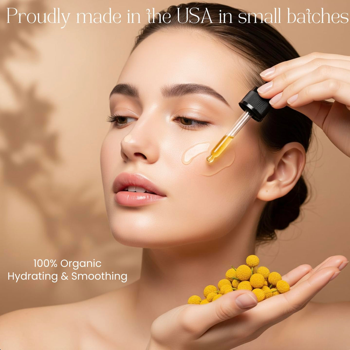 Organic Paracress Flower & Organic MCT Oil for Face