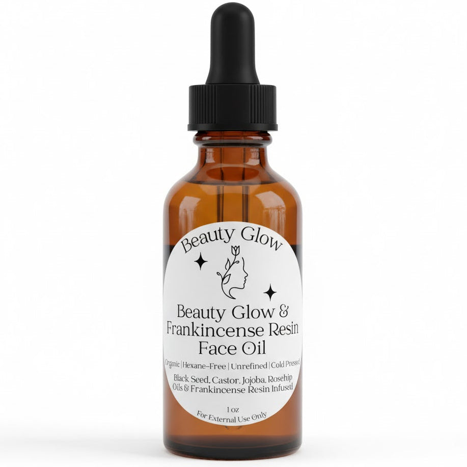 Redemption Organic Frankincense Resin Infused Black Seed, Castor, Jojoba & Rosehip Oils