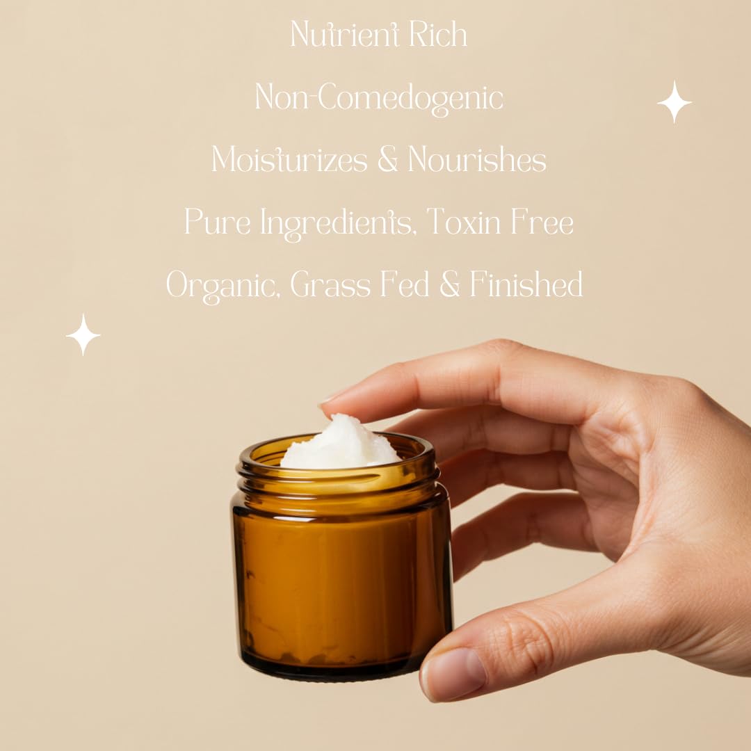 Organic Frankincense &amp; Castor Oil Beef Tallow