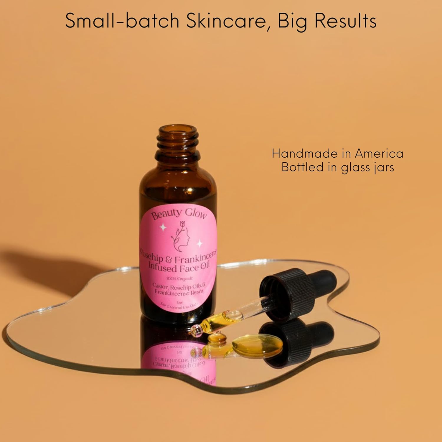 Organic Frankincense Resin with Rosehip &amp; Castor Oils