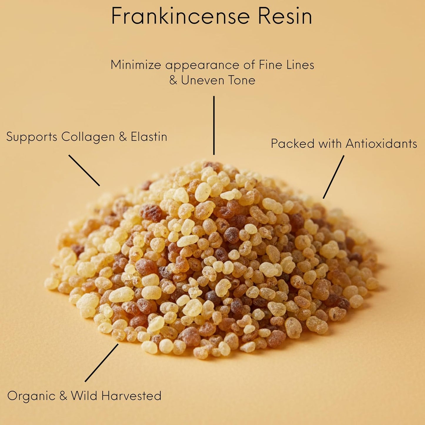 Organic Frankincense Resin with Rosehip & Castor Oils