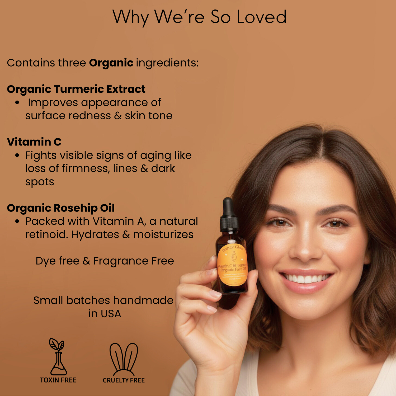 Vitamin C &amp; Organic Turmeric Face Oil