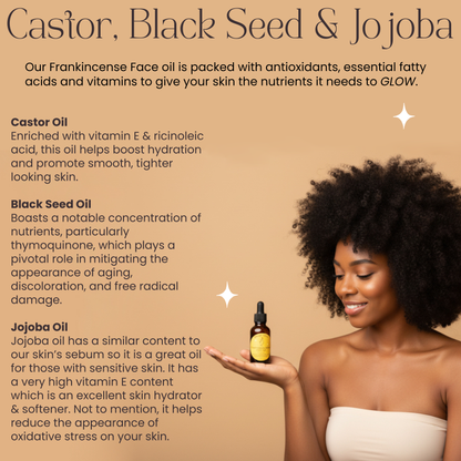 Organic Frankincense Resin Face Oil