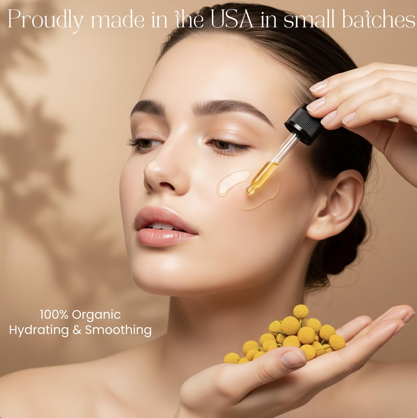 Organic Paracress Flower & Organic MCT Oil for Face