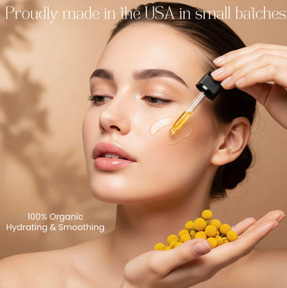 Organic Paracress Flower & Organic MCT Oil for Face