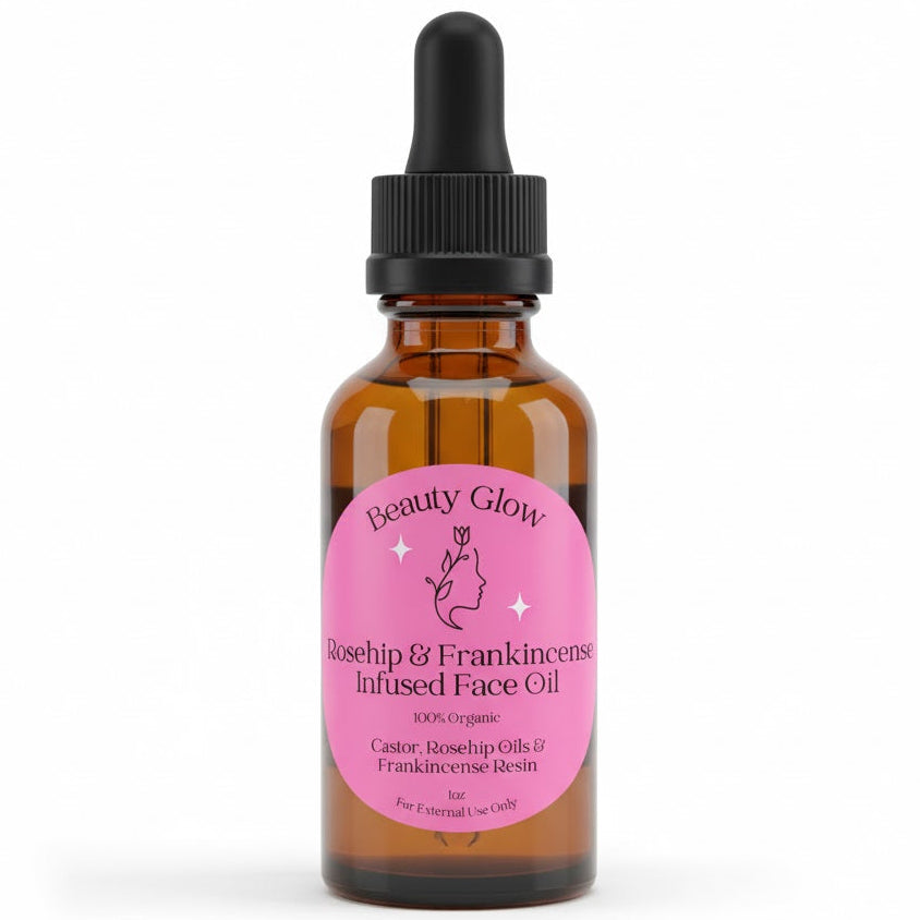 Organic Frankincense Resin with Rosehip &amp; Castor Oils